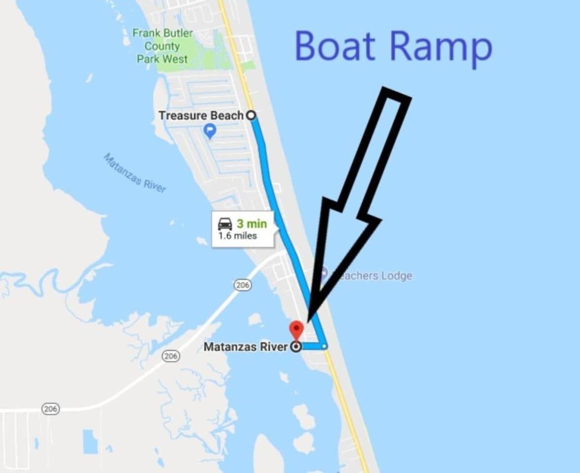 Canal Home Dock Walk To Beach Kayaks Sup Fishing St. Augustine Extérieur photo
